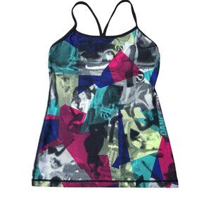 Lululemon Women's  Power Y Built In Shelf Bra Racerback Tank  size 6